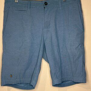 LINKSOUL Mens Solid Boardwalker Short – Light Blue, Size 34